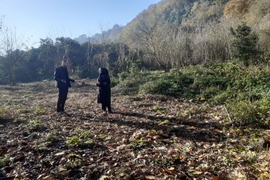 بازدید  رییس دانشکده پرستاری و مامایی شرق گیلان از پروژه ساخت خوابگاه پسران 